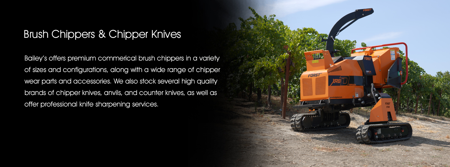 Brush Chippers & Chipper Knives