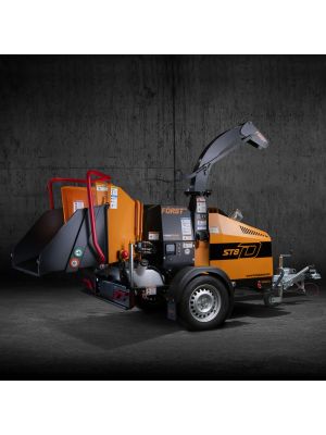 Först ST8D Wheeled Chipper with 49HP Doosan Diesel Engine