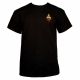 The Art of Felling Timber Gold Logo T-Shirt (Large) Black