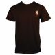 The Art of Felling Timber Silver Logo T-Shirt (Large) Black