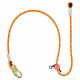ART Positioner Wire-Core Lanyard (10') with Steel Rope Snap