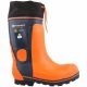 Husqvarna Rubber Waterproof Logger Boots (Size 9) Orange