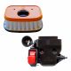 Husqvarna OEM Air Filter (Heavy Duty Felt) for 555, 556, 560, 562 Chainsaws 598934501