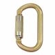 ISC Offset Oval Steel SuperSafe Carabiner