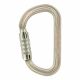 Petzl Vulcan Triact-Lock Steel Carabiner (Gold) M073CA00