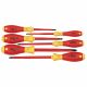 Wiha Insulated Slotted & Phillips 6 Pc. Set