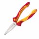 Wiha Insulated Long Flat Nose Pliers 6.3