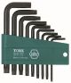 Wiha Security Torx® Short Arm L-Key 9 Pc. Set