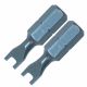 Wiha Spanner Insert Bit #6 X 25mm 2Pk