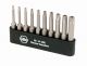 Wiha Security Torx® Power Bit Belt Pack 10 Pc