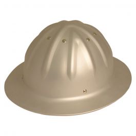 Aluminum Alloy Full Brim Hard Hat Lightweight Construction Railway Work Hat