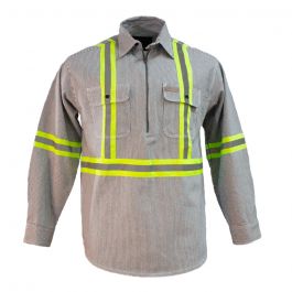 Hickory Shirt Company Long Sleeve Hi-Vis Logger Shirt (2X-Large) Regular